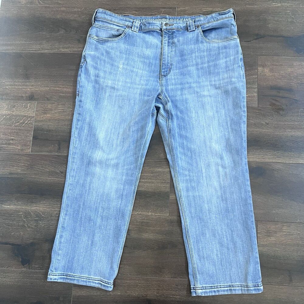 Duluth Trading Co Ballroom Double Flex Jeans Mens 42x28 Relaxed Fit Workwear